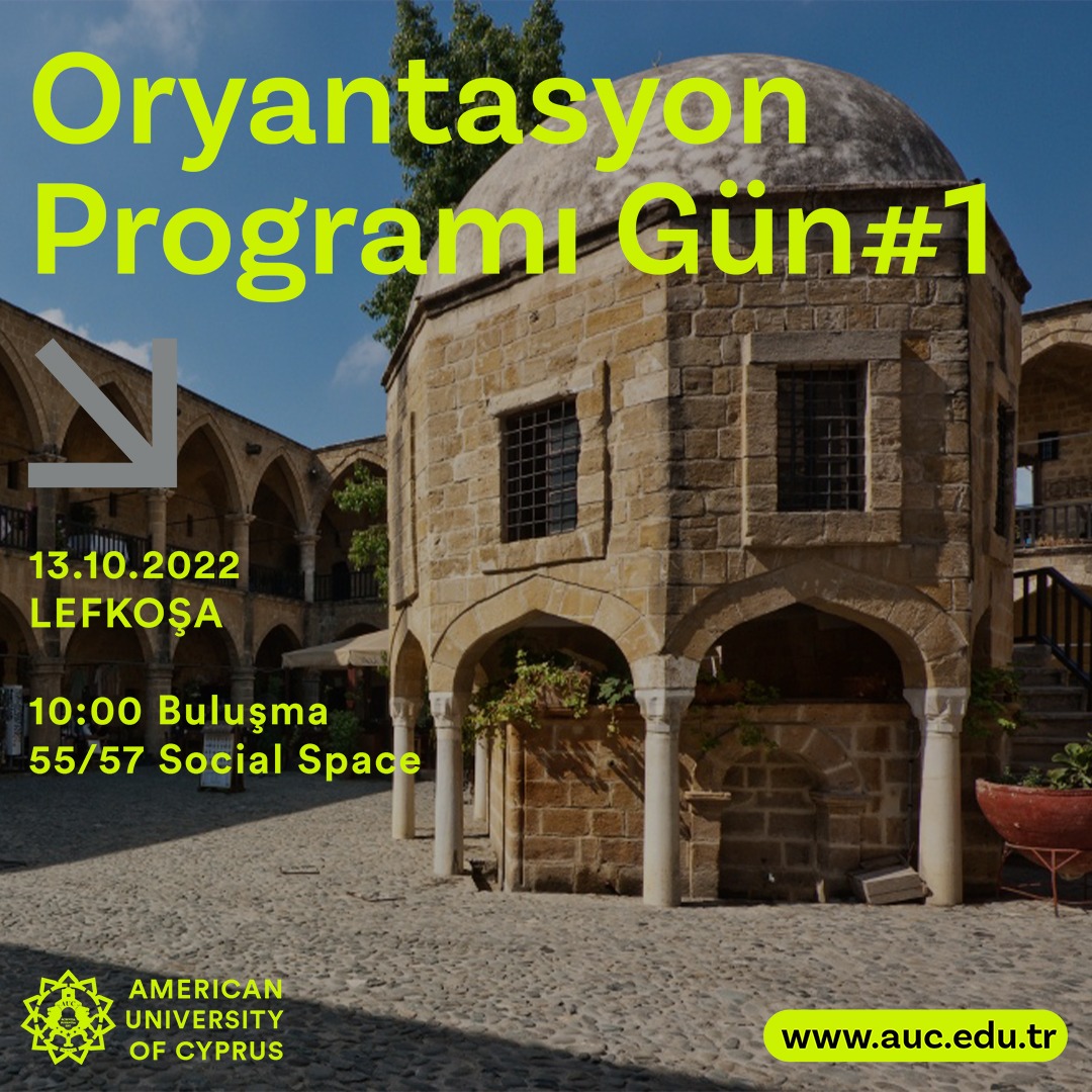 Read more about the article Kıbrıs Amerikan Üniversitesi 2022-2023 Akademik Yılı Oryantasyon Günleri Başlıyor￼